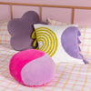 heya home Unity Velvet Ready Filled Cushion in Lilac/Pink