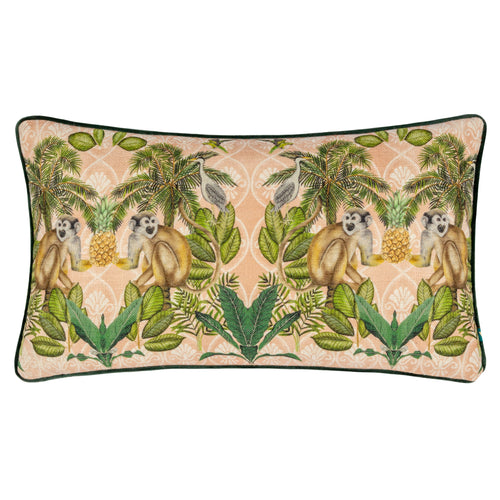 Animal Multi Cushions - Valera Korba Monkey Tropical Cushion Cover Multicolour Wylder Tropics