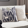 Hoem Vannes Embroidered Cushion Cover in Dusk
