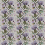 Voyage Maison Varys Printed Cotton Fabric in Violet