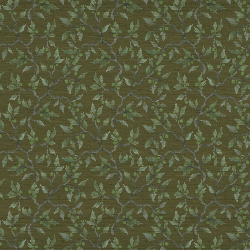 Voyage Maison Vesper Printed Fabric in Olive