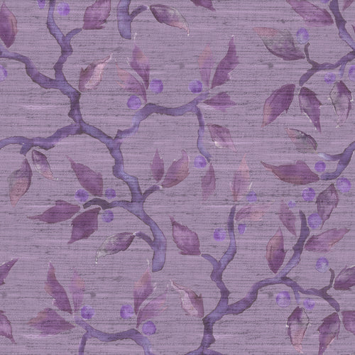 Voyage Maison Vesper Printed Fabric in Violet