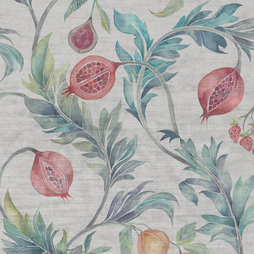 Voyage Maison Weycroft Printed Velvet Fabric in Strawberry