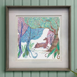 Voyage Maison Willow Woods Framed Print in Nut