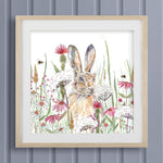 Voyage Maison Winnie Hare Framed Print in Natural