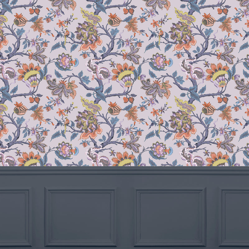 Voyage Maison Adhira 1.4m Wide Width Wallpaper in Blush