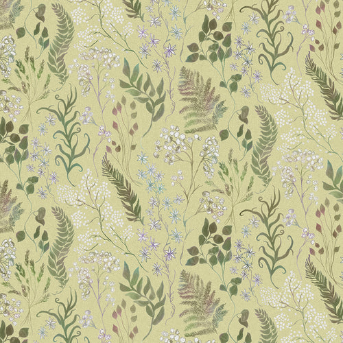 Voyage Maison Aileana Printed Cotton Fabric in Pear