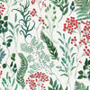 Voyage Maison Aileana Berry Printed Oil Cloth Fabric (By The Metre) in Frost