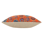 Wylder Akamba Tribal Rectangular Cushion Cover in Tangerine