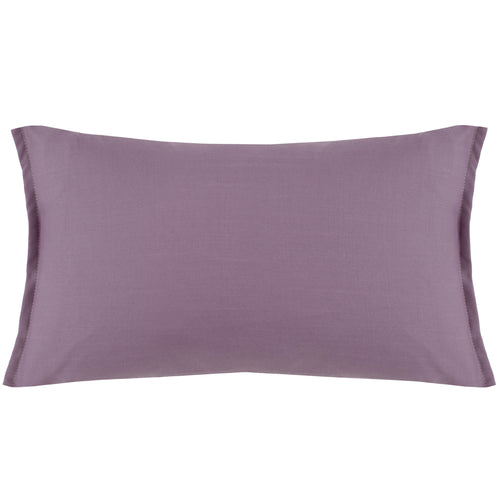 Plain Purple Cushions - Alfresco Outdoor Oxford Cushion Cover Heather Voyage Maison
