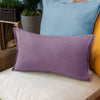 Plain Purple Cushions - Alfresco Outdoor Oxford Polyester Filled Cushion Heather Voyage Maison