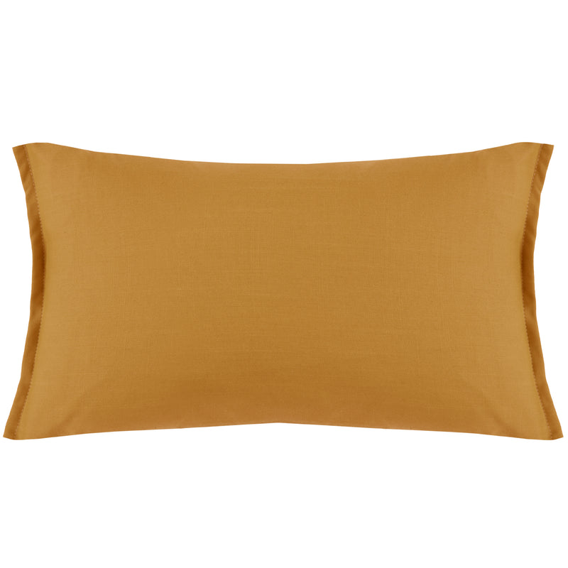 Plain Yellow Cushions - Alfresco Outdoor Oxford Polyester Filled Cushion Ochre Voyage Maison