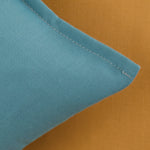Plain Blue Cushions - Alfresco Outdoor Oxford Polyester Filled Cushion Teal Voyage Maison