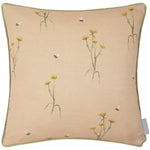 Floral Pink Cushions - Allimore Printed Piped Feather Filled Cushion Blossom Voyage Maison