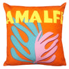 furn. Amalfi Outdoor Cushion Cover in Tangerine