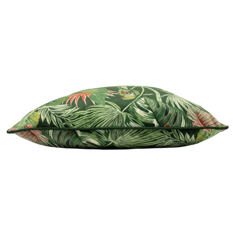Paoletti Amazon Creatures Cushion Cover in Jade