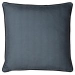furn. Annika Floral Cushion Cover in Slate Blue