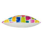 Evans Lichfield Aquarelle Dash Abstract Cushion Cover in Multicolour