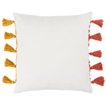 heya home Archow Cotton Tufted Cushion Cover in Brick/Ochre