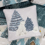 furn. Arcticus Arctic Animal Cushion Cover in Blue