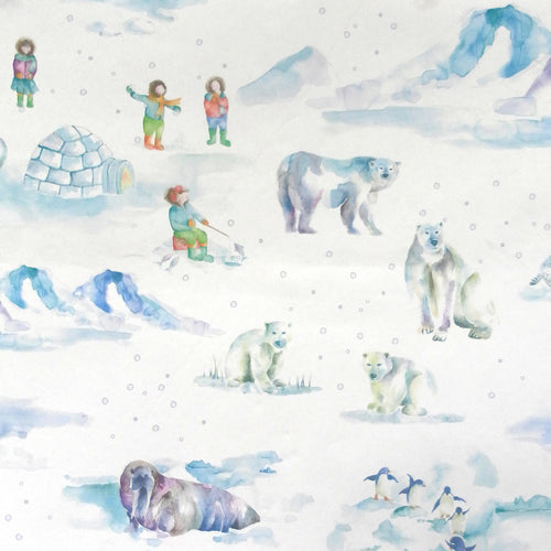 Voyage Maison Arctic Wonderland 1.4m Wide Width Wallpaper in Sball
