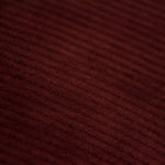 furn. Aurora Ribbed Velvet Cushion Cover in OxBlood