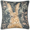 Evans Lichfield Avebury Hare Cushion Cover in Navy