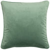 Avenue Velvet Jacquard Cushion Mint