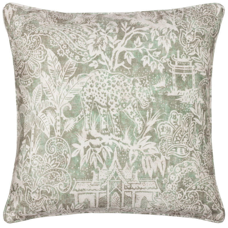 Wylder Bengal Cushion Cover in Sage