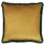 Paoletti Bexley Tropical Cushion Cover in Mustard