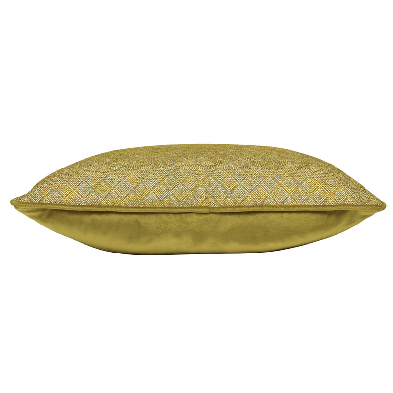 Paoletti Blenheim Geometric Cushion Cover in Ochre