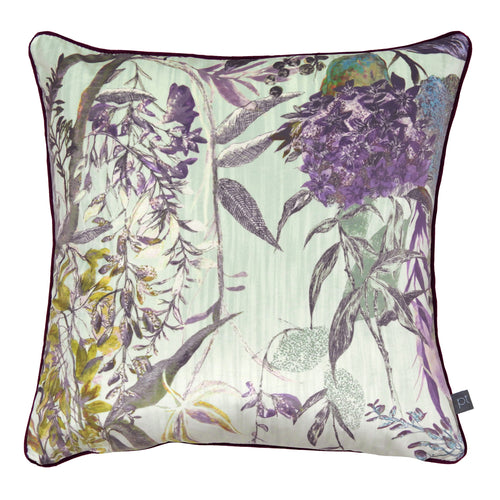 Prestigious Textiles Botanist Cushion Cover in Evergreen