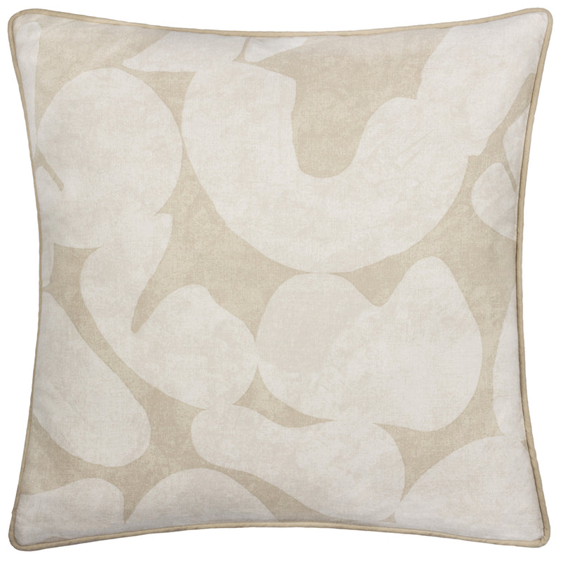 HÖEM Brinn Abstract Piped Cushion Cover in Natural