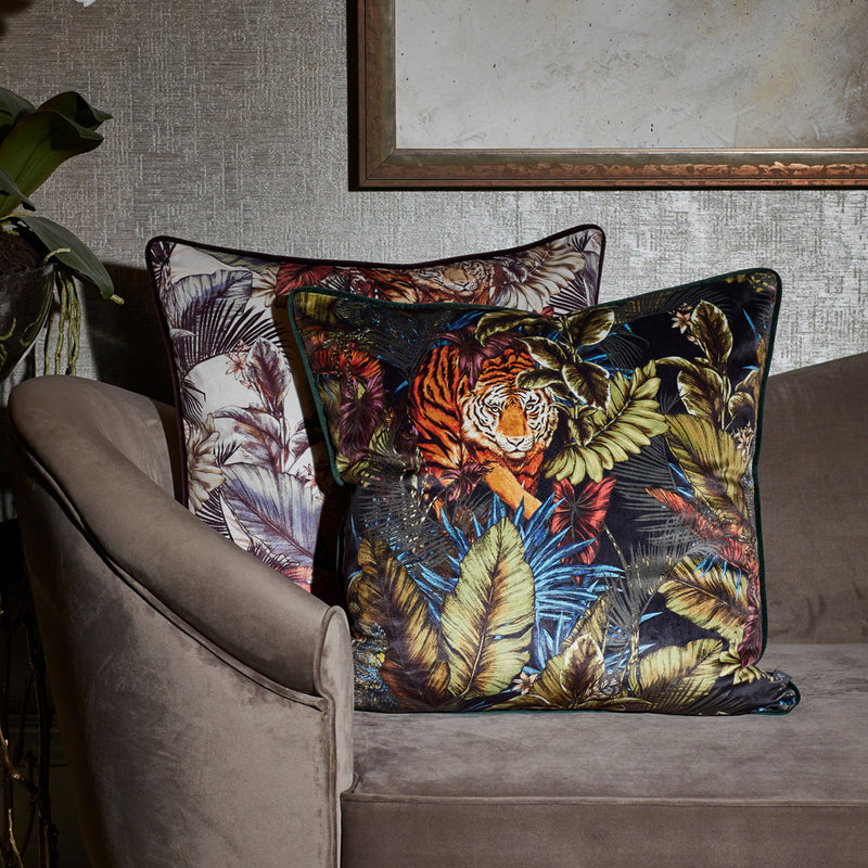 Prestigious Textiles Bengal Tiger Cushion Cover in Safari