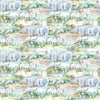 Voyage Maison Buttermere Printed Cotton Fabric in Sage