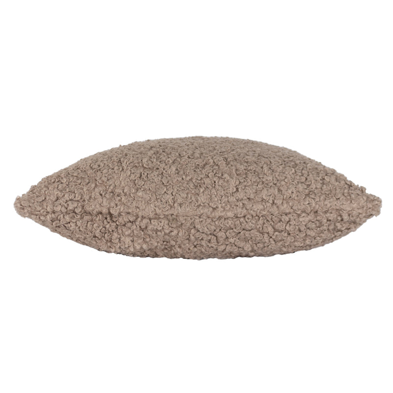 Yard Cabu Textured Boucle Cushion Cover in Taupe
