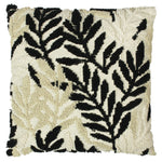 furn. Caliko Botanical Tufted Cushion Cover in Natural/Black