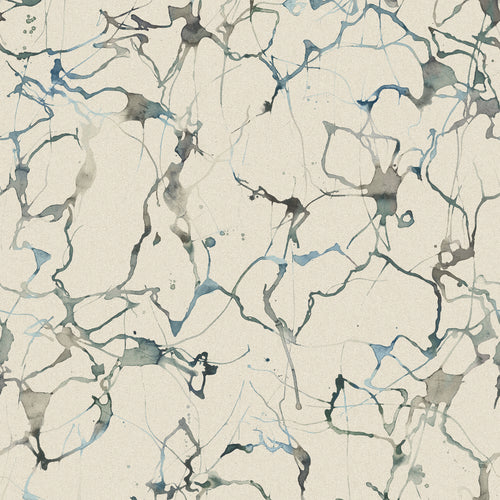 Additions Carrara Printed Cotton Fabric in Frost