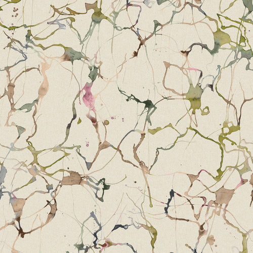 Additions Carrara Printed Cotton Fabric in Meadow