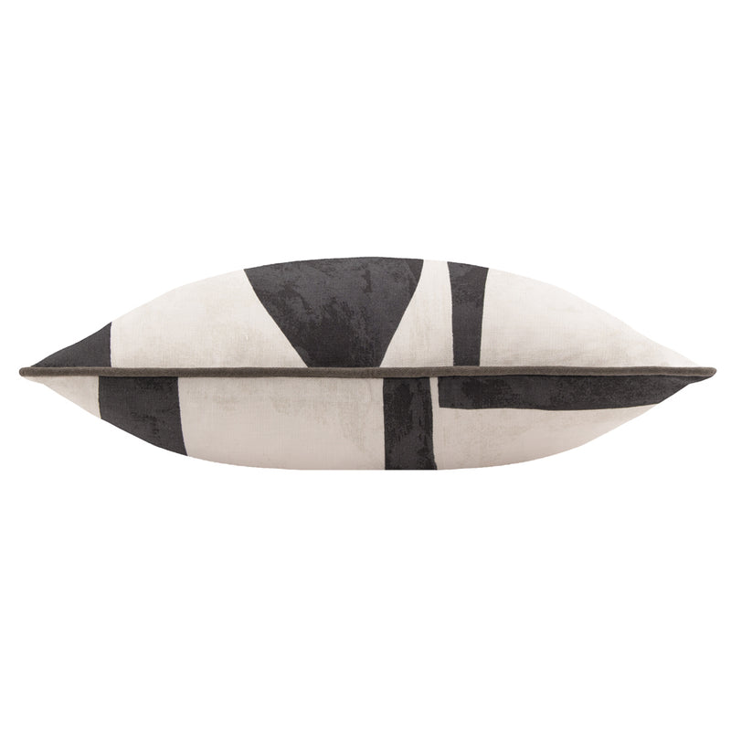 HÖEM Carro Abstract Piped Cushion Cover in Dusk