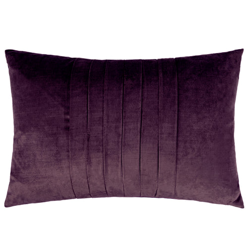 Voyage Maison Chiaso Velvet Cushion Cover in Fig
