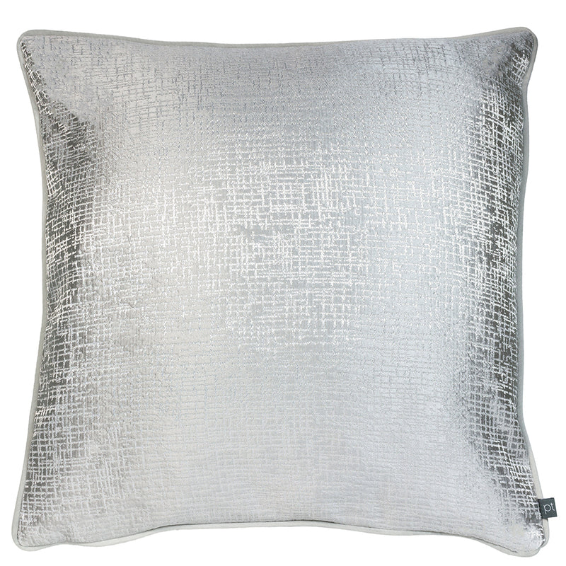Prestigious Textiles Cinder Cushion Cover in Sterling