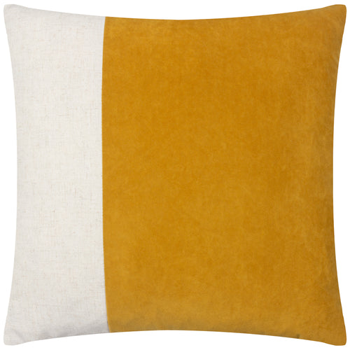 furn. Coba Washed Velvet Cushion Cover in Gold