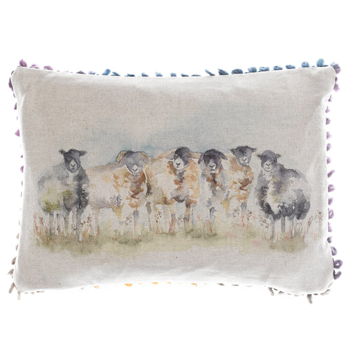 Voyage Maison Comeby Printed Cushion Cover in Natural