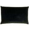 furn. Contra Velvet Cushion Cover in Black