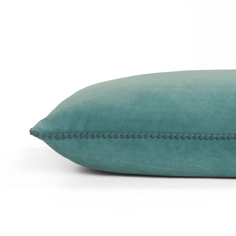 furn. Cosmo Velvet Cushion Cover in Blue