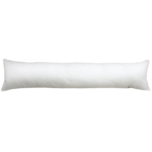 Essentials Polyester Draught Excluder Cushion Pad/Inner in White
