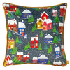 furn. Christmas Together Twilight Town Cushion Cover in Multicolour
