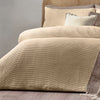 Yard Chunky Waffle Duvet Cover Set in Linen