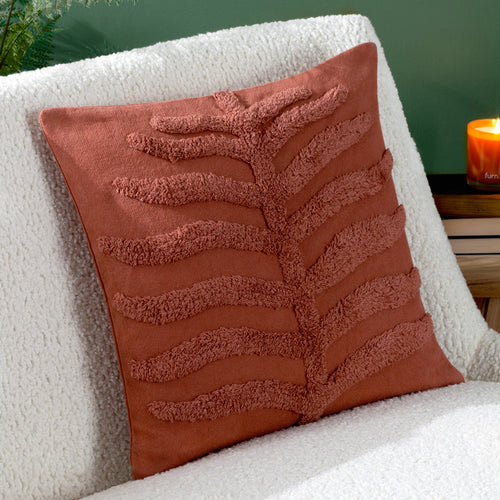 furn. Dakota Tufted Cushion Cover in Clay